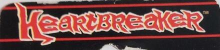 Heartbreaker logo in red outlined text on a black background